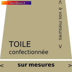 Toile Vert ABSINTHE et lambrequin droit