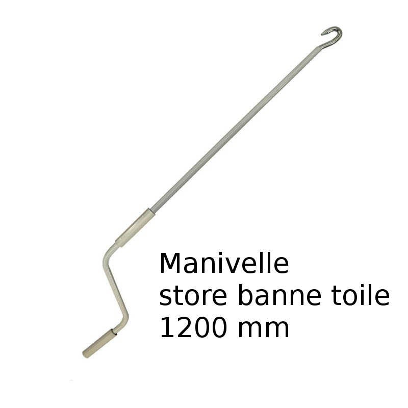 Manivelle N°1 pour store banne longueur 1200 mm