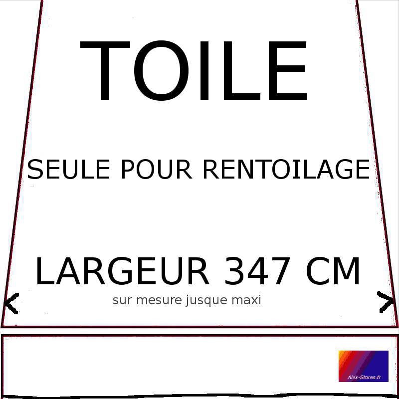 Pour store banne avec bras de 100 cm