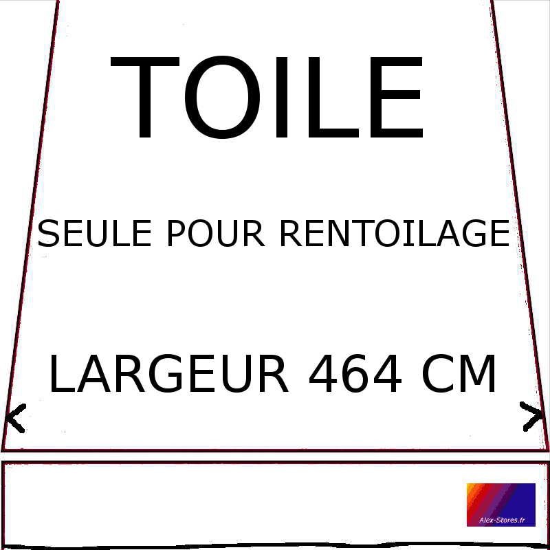 Pour store banne avec bras de 100 cm