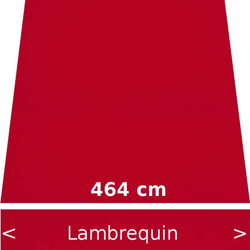 Lambrequin largeur 464 cm Lambrequin largeur 464 cm