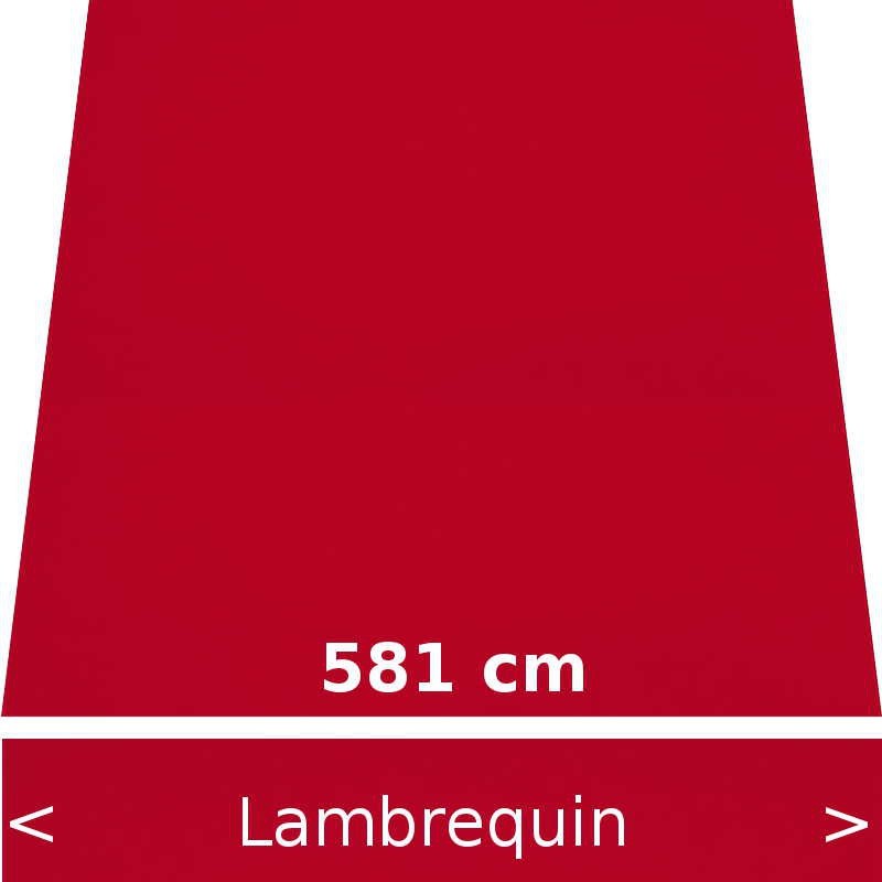 Lambrequin largeur 581 cm Lambrequin largeur 581 cm