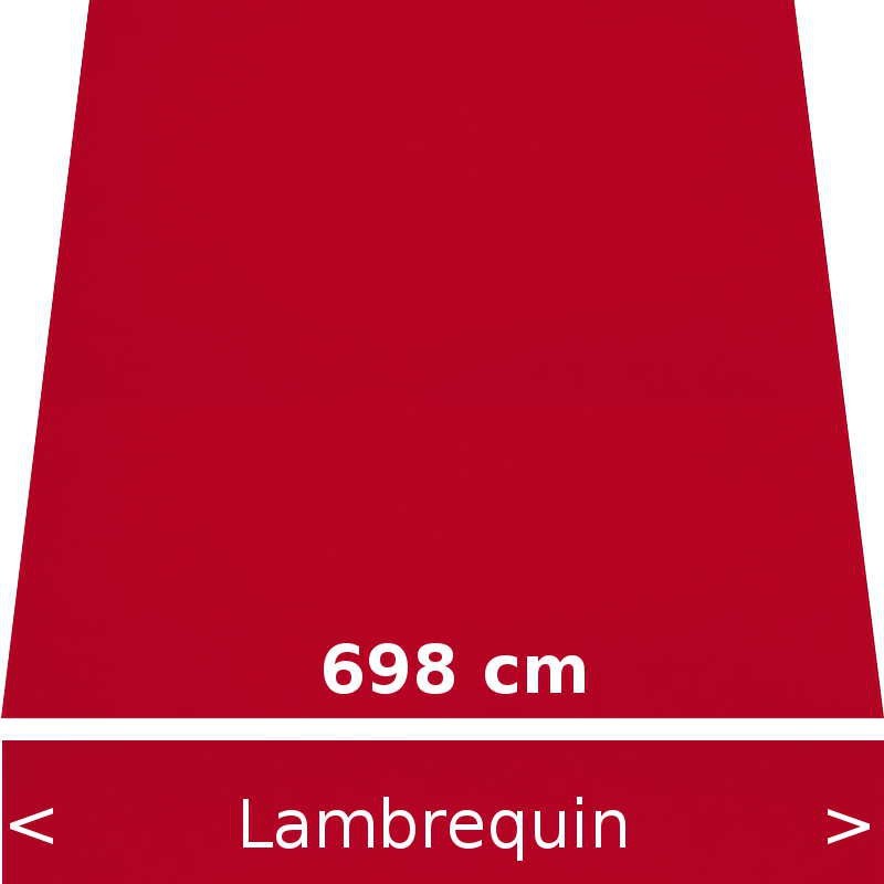 Lambrequin largeur 698 cm Lambrequin largeur 698 cm