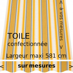 Toile fantaisie collection Vancouver avec lambrequin vague