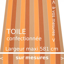 Toile collection Woodstock et son lambrequin forme : droit