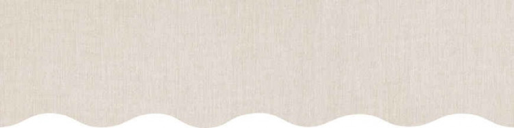 store,toile et lambrequin beige chiné personnalisés ( sur mesures) 