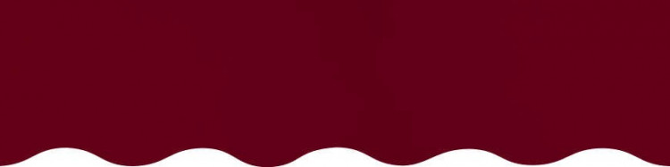 Stores toile unie couleur rouge bordeaux