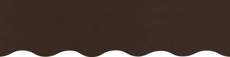 store,toile et lambrequin marron brownie personnalisés ( sur mesures) 
